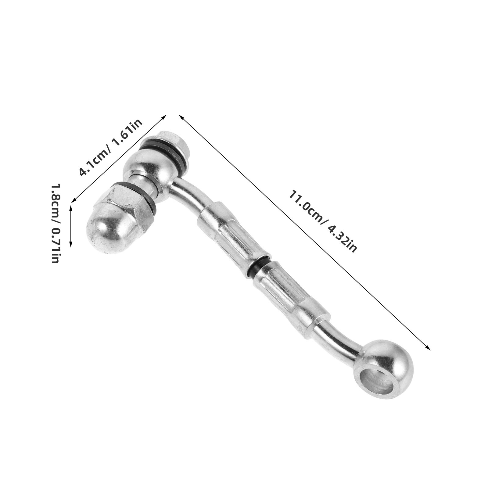 Metric Oil Tube Fitting Adapte - огляд і ціна Compression Fitting Brass