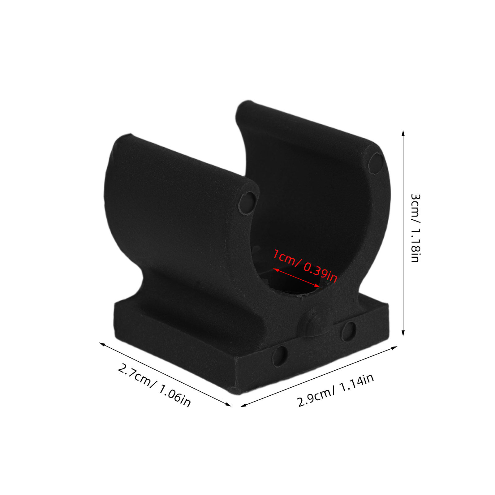20Pcs Commode Chair Pipe Faste - огляд і ціна Plastic Pipe Clip