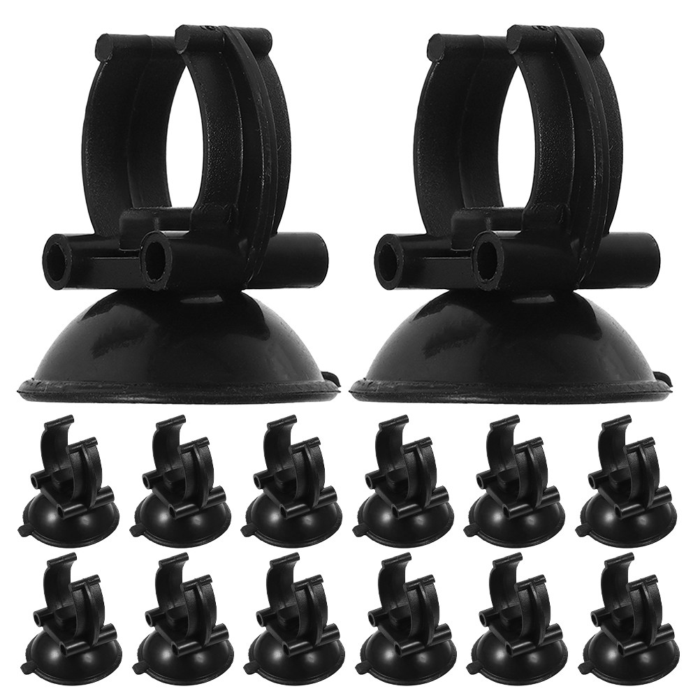 40 Pcs Aquarium Heater Mount S - огляд і ціна Plastic Pipe Clip