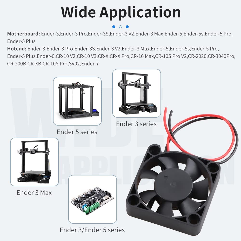 2pcs Creality Original 4010 Fa - огляд і ціна Creality Printer K1