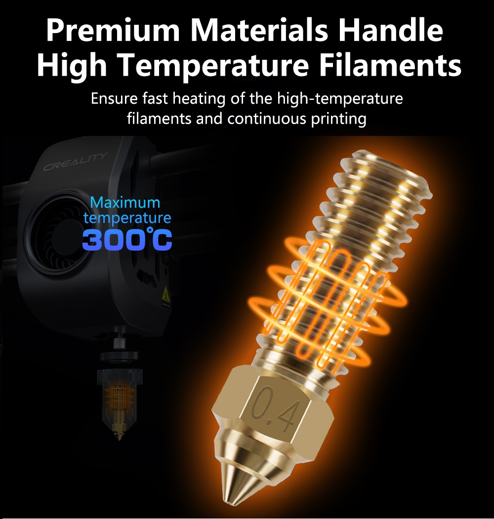 Nozzle For Creality K1 K1 Max  - огляд і ціна Creality Printer K1