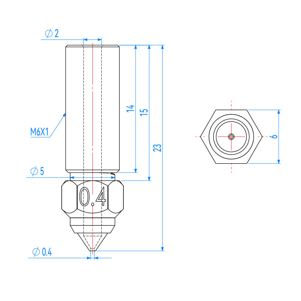 Nozzle For Creality K1 K1 Max  - огляд і ціна Creality Printer K1