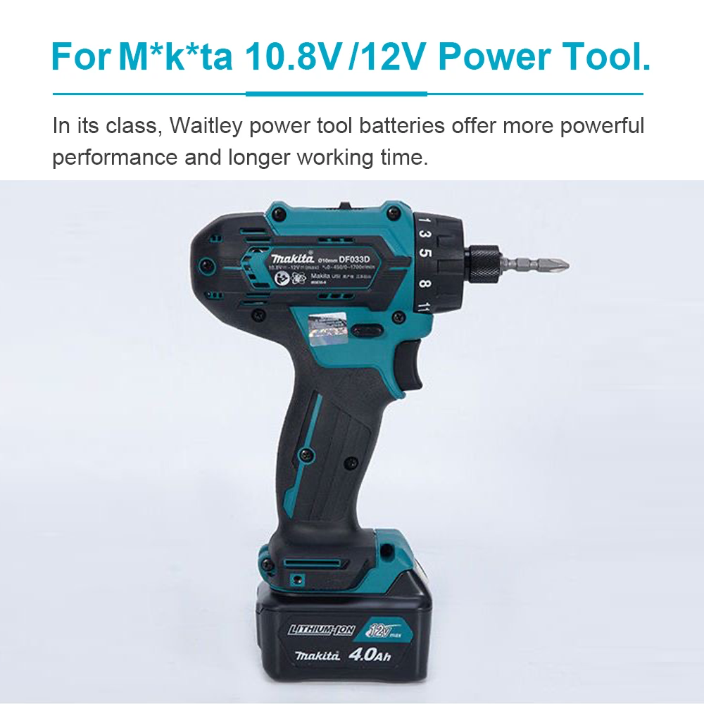 12V 4A Rechargeable Replace Li - огляд і ціна Makita Drill Hp1640