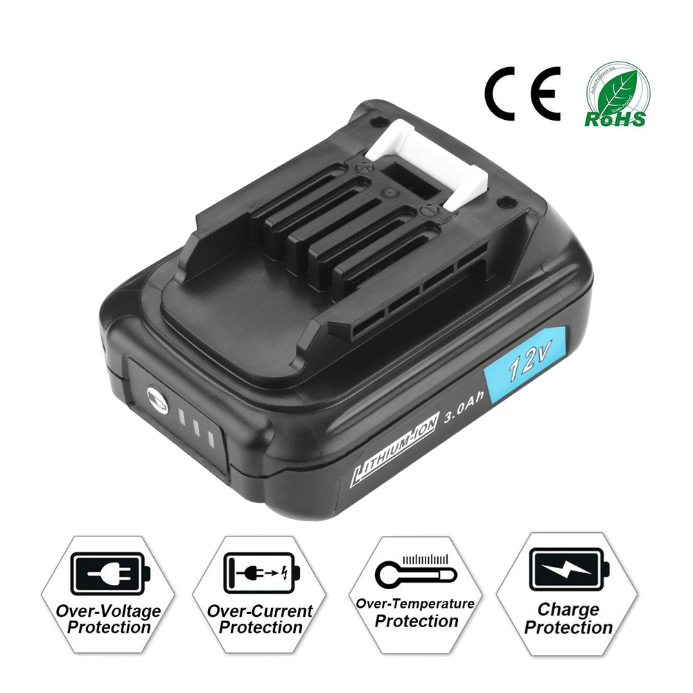 For Makita 197390-1 BL1015 197 - огляд і ціна Makita Drill Hp1640