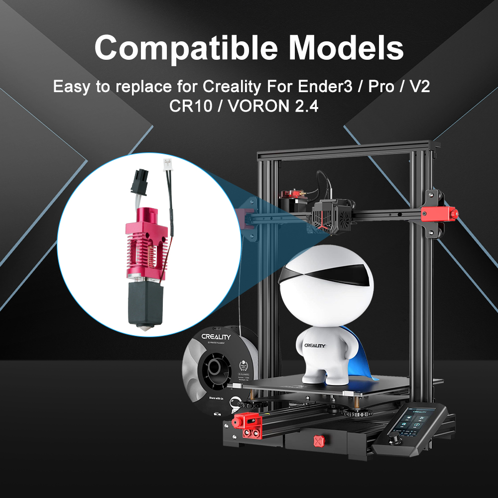 Upgrade Hotend Kit For Crealit - огляд і ціна Creality Printer Ender 3 V3